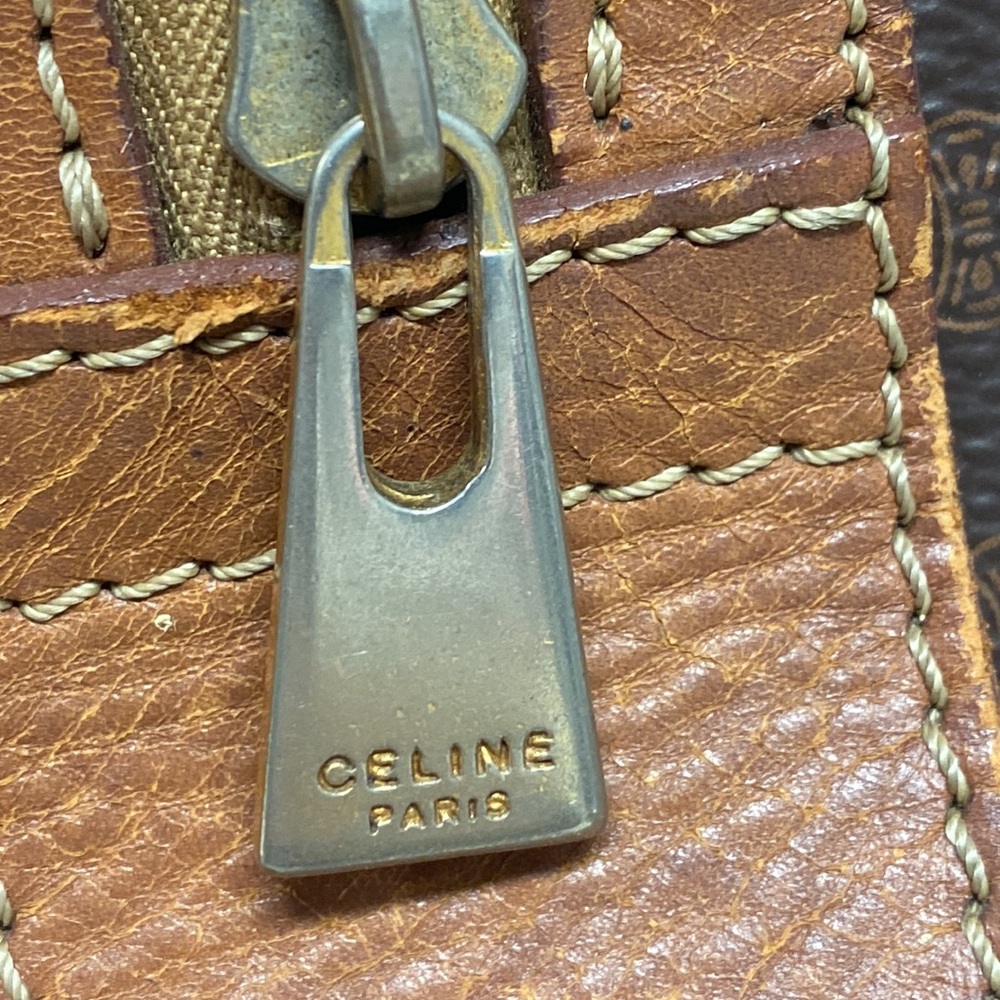 Celine Authentic Triomphe Macadam Bag - image 7